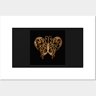 Golden wings Posters and Art